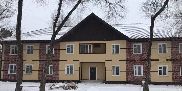 Впервые в Красноярском крае при ремонте дома использовали инновационные фасадные панели